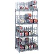 R&amp;B Wire [CRS4243672] Metal Frame Can Storage &amp; Dispensing Rack System - 4 Tiers