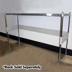 R&amp;B Wire [LCSFTSTP] Metal Linen Rack Adjustable Vinyl Enclosure Straps w/ Velcro Fasteners - 4" Wide