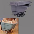 Rubbermaid Commercial Tilt Lid RCP1307BLA