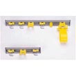 Rubbermaid Commercial Closet Organizer/Tool Holder - 18" Length - Gray RCP1992GRA