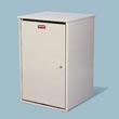 Rubbermaid Commercial Metal Confidential Document Container - 36 Gallon Capacity RCP9W17PLA