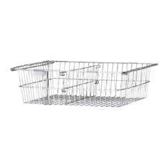 R&amp;B Wire [1007] Replacement Resident Item Cart Basket w/ Adjustable Divider