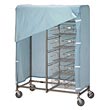 R&amp;B Wire [1051] Heavy-Duty Metal Frame Portable Resident Items Storage Cart Cover - Yellow