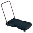 Rubbermaid [4400] Triple® Trolley Light-Duty Platform Truck - Black - 250 lb. Capacity