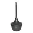 Ex-Cell [HCCL] Smokers' Oasis™ Cigarette Receptacle - Hammered Charcoal - 4.5 Gallon XELSRS1HCCL
