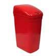 Nine Stars [DZT-27-MED] Motion Sensor Activated Plastic Medical Trash Can - Red - Rectangle - 7.1 Gallon NST-DZT27MED