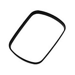 Nine Stars [RING-1-BK] Stainless Steel Square Can Liner Ring - Black