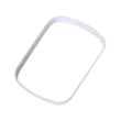 Nine Stars [RING-1-W] Plastic Rectangle Can Liner Ring - White