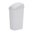 Nine Stars [DZT-33-1] Motion Sensor Activated Plastic Trash Can - Rectangle - White - 8.7 Gallon NST-DZT331WHITE