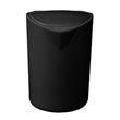 Nine Stars [DZT-8-2] Motion Sensor Activated Plastic Trash Can - Half Circle - Black - 2.1 Gallon NST-DZT82BLACK