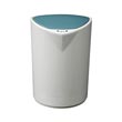 Nine Stars [DZT-8-2] Motion Sensor Activated Plastic Trash Can - Half Circle - Gray - 2.1 Gallon