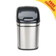Nine Stars [DZT-24-1] Motion Sensor Activated Stainless Steel Trash Can - Rectangle - 6.3 Gallon NST-DZT241
