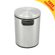 Nine Stars [DZT-5-1] Motion Sensor Activated Stainless Steel Trash Can - Round - 1.3 Gallon NST-DZT51