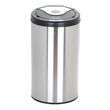 Nine Stars [DZT-50-17] Motion Sensor Activated Stainless Steel Trash Can - Round - 13.2 Gallon