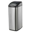 Nine Stars [DZT-50-6] Motion Sensor Activated Stainless Steel Trash Can - Rectangle - 13 Gallon