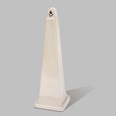 Rubbermaid Commercial GroundsKeeper™ Outdoor Cigarette Receptacle - Beige RCP257088BEI