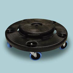 Rubbermaid Commercial Brute® Quiet Dolly - Black RCP264043BLA