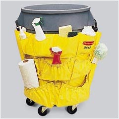 Rubbermaid Commercial Brute® Caddy Bag - Yellow RCP2642YEL