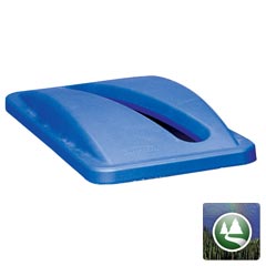 Rubbermaid 2703-88 Slim Jim® Paper Recycling Top - Blue