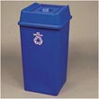 Rubbermaid Commercial Bottle & Can Recycling Top RCP2791BLU