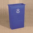 Rubbermaid Commercial Slim Jim® Station 23-Gallon Recycling Container