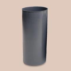 Rubbermaid Commercial Round Rigid Liners - 12-1/8-Gallon - Gray RCP3550GRA