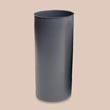 Rubbermaid Commercial Round Rigid Liners - 12-1/8-Gallon - Gray