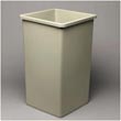 Rubbermaid [3569-88] Commercial Square Container - 23 Gallon - Gray RCP3569-88GRA