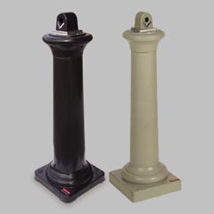 Rubbermaid Commercial GroundsKeeper™ Outdoor Tuscan Cigarette Receptacle - Sandstone RCP9W30SST