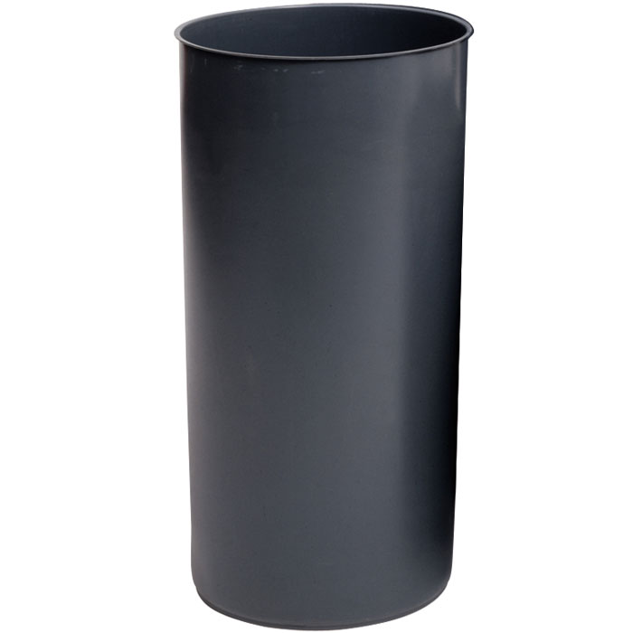 Rubbermaid [3550] Round Trash Can Rigid Liner 12 1/8 Gallon Gray