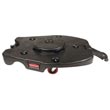 Rubbermaid [2651] Brute® Trash Can Trainable Dolly - Black RCP2651