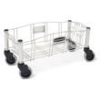 Rubbermaid [3553] Slim Jim® Rectangular Trash Can Stainless Steel Wire Frame Dolly
