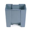 Rubbermaid [6244] Plastic Rigid Can Liner - Gray - 10 1/4 Gallon RCP6244GRA