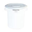 Rubbermaid [2609] Brute® Round Trash Can Lid - 10 Gallon - White