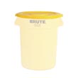 Rubbermaid [2631] Brute® Round Trash Can Lid - 32 Gallon - Yellow