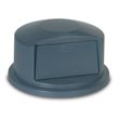 Rubbermaid [2657-88] BRUTE® Round Trash Can Dome Top - 55 Gallon - Gray