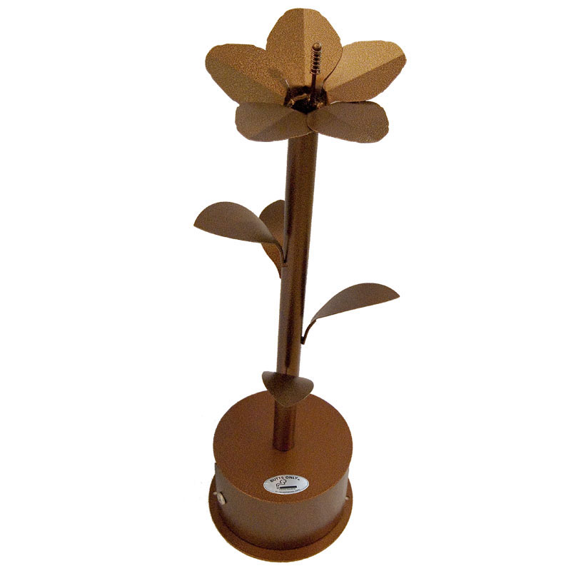 Hibiscus Outdoor Smoking Urn UnoClean