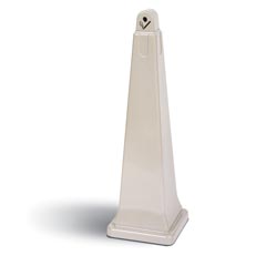 Rubbermaid [2570-88] GroundsKeeper® Outdoor Smoking Management Cigarette Urn - Beige
