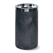 Rubbermaid [2585] Smoking Urn w/ Metal Ashtray Top - Black