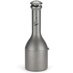 Rubbermaid [9W33-APE] Infinity™ Traditional Smoking Receptacle/Cigarette Urn - Antique Pewter