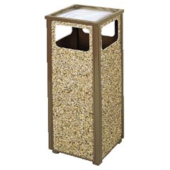 United Receptacle Aspen Outdoor Sand Urn Litter Receptacle - 18-Gallon UNIR12SU201PL