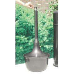 Ex-Cell Smokers’ Oasis™ Cigarette Receptacle - Hammered Charcoal XELSRS1HCCL