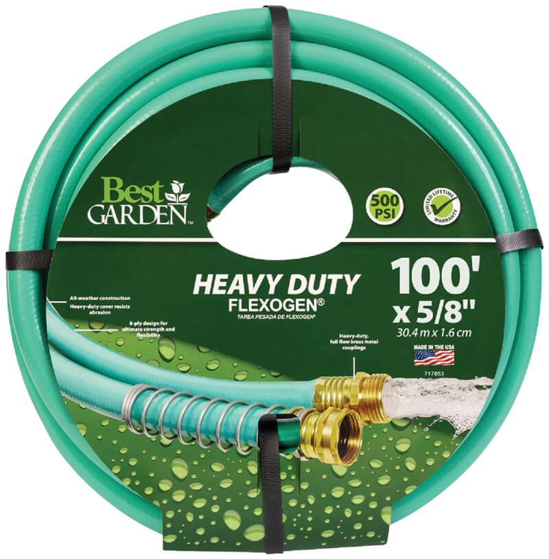 5/8" Dia. x 100 ft. Flexogen Garden Hose - UnoClean