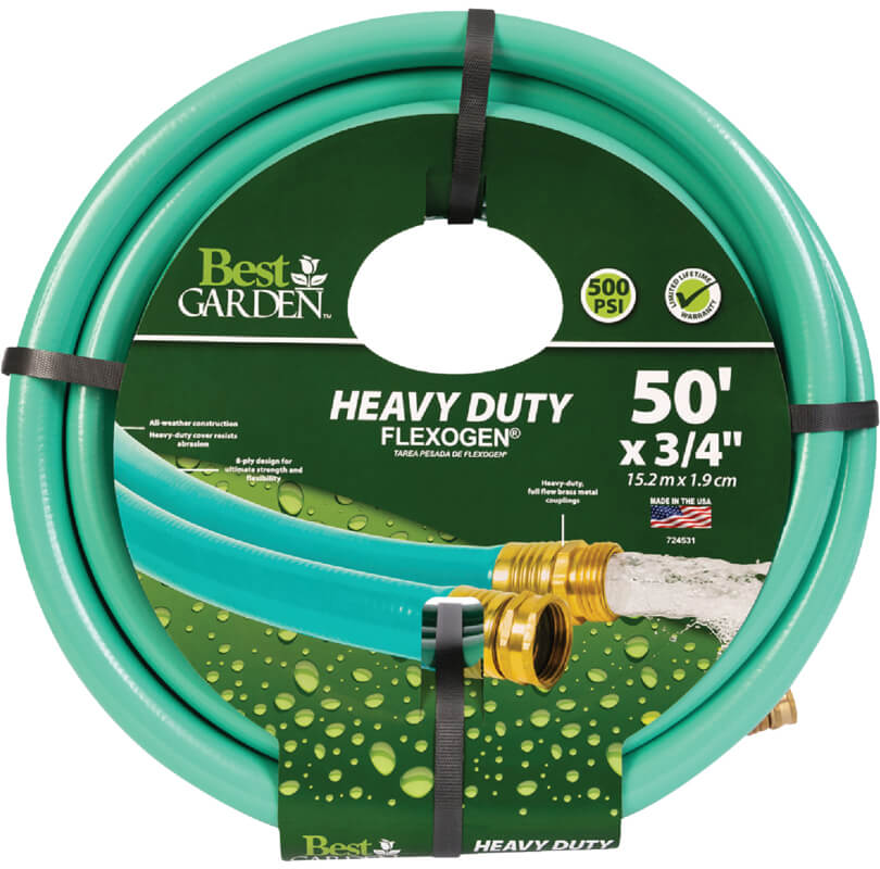 3/4" Dia. x 50 ft. Flexogen Garden Hose UnoClean