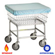 Commercial Metal Laundry Basket Antimicrobial Liners & Laundry Basket Antimicrobial Covers (Flame Retardant) - Laundry, Healthcare & Hospitality Logistics
