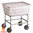 Commercial Metal Laundry Basket Nylon Liners & Laundry Basket Nylon Covers (Flame Retardant) - Laundry, Healthcare & Hospitality Logistics