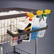R&amp;B Wire [2260] Wire Frame Metal Car Wash Towel Cart Accessory Basket - Chrome