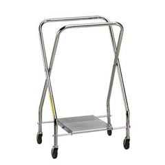 R&amp;B Wire [655] Fixed Collapsible Laundry Hamper Frame - 20" x 22" x 37" - Chrome