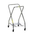 R&amp;B Wire [656] Adjustable Collapsible Laundry Hamper Frame - Chrome