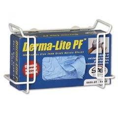 R&amp;B Wire [551B] Wall Mount Metal Wire Frame Disposable Glove Box Dispenser - (4) Single Dispensers